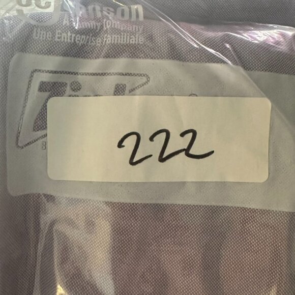 Isaia Napoli Mens Button Dress Shirt LS Light Purple Lavender Size 16 41 Large - Picture 13 of 13